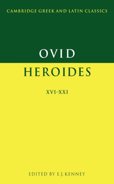 Ovid: Heroides XVI-XXI, Paperback / softback Book