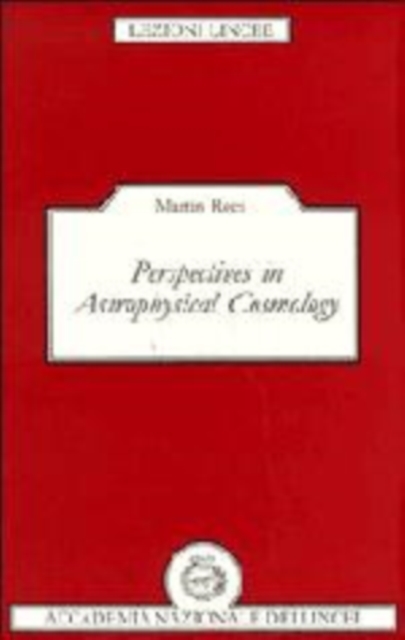 Perspectives in Astrophysical Cosmology, Hardback Book