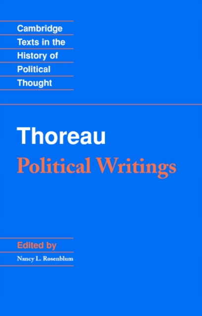 Thoreau: Political Writings, Paperback / softback Book