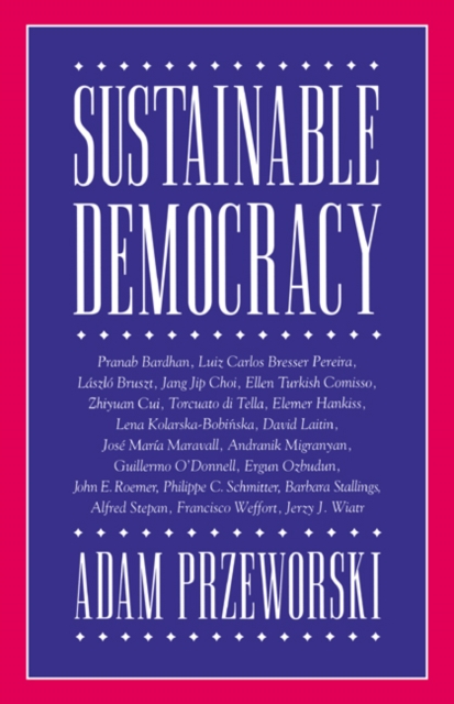 Sustainable Democracy, Paperback / softback Book