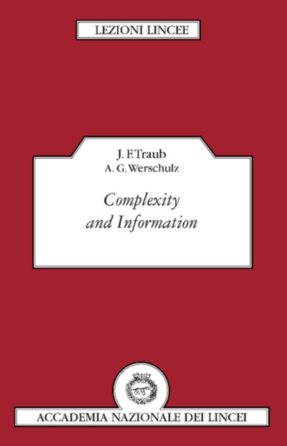 Complexity and Information, Paperback / softback Book