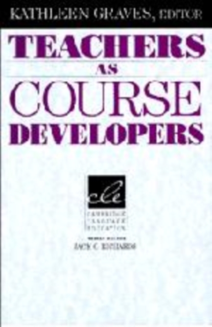 Teachers as Course Developers, Hardback Book