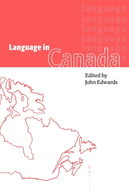 Language in Canada, Paperback / softback Book
