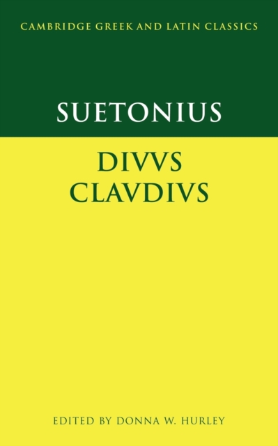 Suetonius: Diuus Claudius, Paperback / softback Book