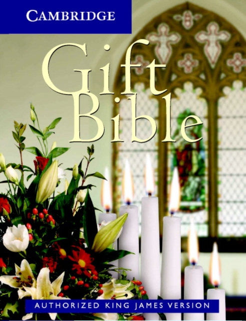 KJV Gift Bible, Ruby Text Edition, White, KJ221:T KJ11W, Leather / fine binding Book