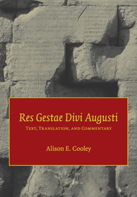 Res Gestae Divi Augusti : Text, Translation, and Commentary, Paperback / softback Book