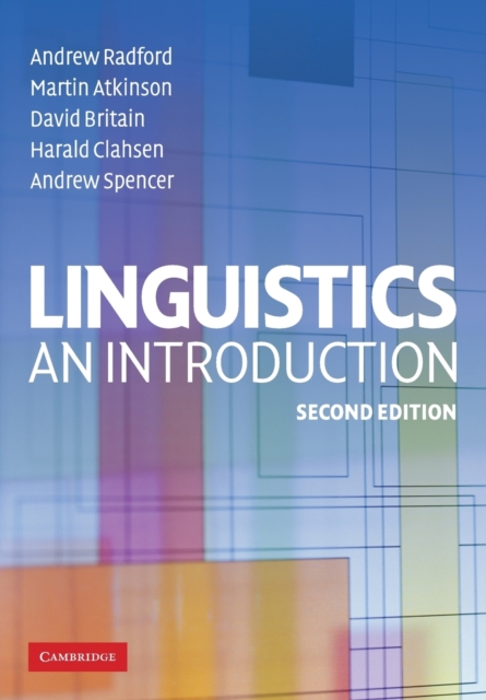 Linguistics : An Introduction, Paperback / softback Book