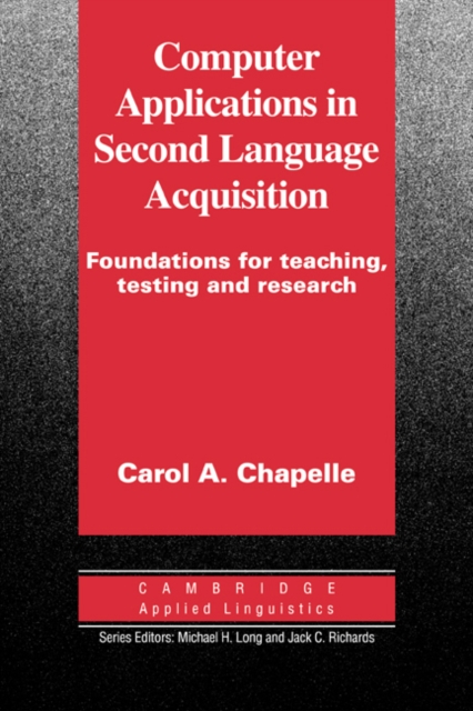 Computer Applications in Second Language Acquisition, Paperback / softback Book