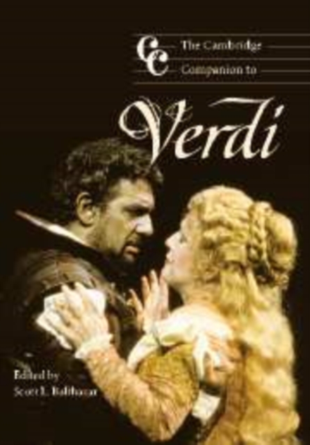 The Cambridge Companion to Verdi, Hardback Book