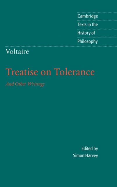 Voltaire: Treatise on Tolerance, Hardback Book