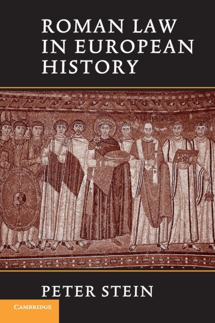 Roman Law in European History, Paperback / softback Book