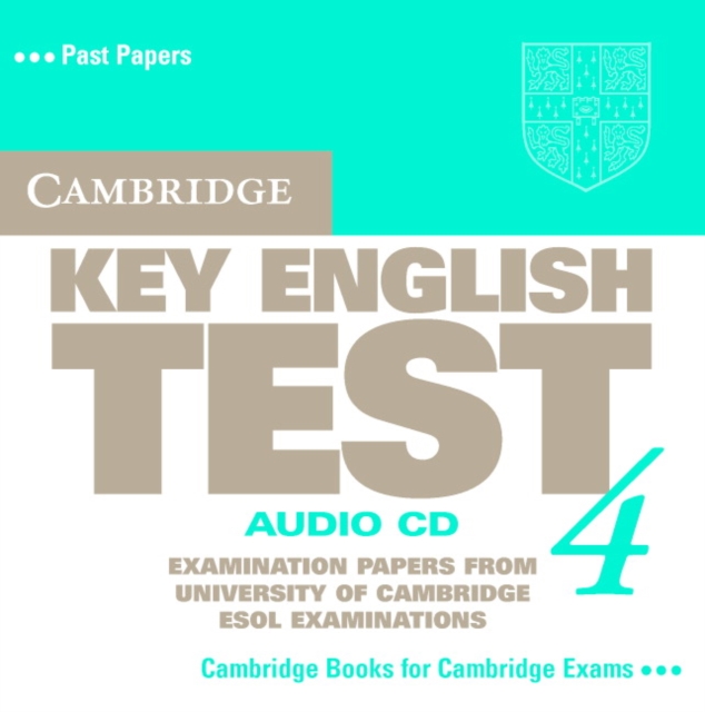Cambridge Key English Test 4 Audio CD, CD-Audio Book