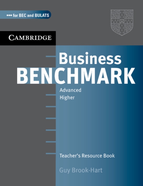 Business Benchmark Advanced Teacher's Resource Book, Paperback / softback Book