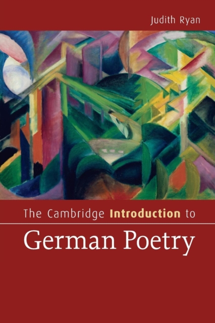 The Cambridge Introduction to German Poetry, Paperback / softback Book