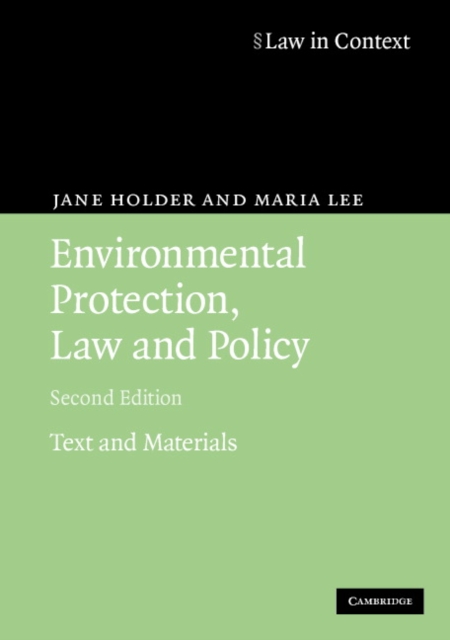 Environmental Protection, Law and Policy : Text and Materials, Paperback / softback Book