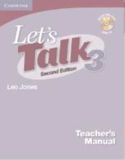 Let's Talk Level 3 Teacher's Manual with Audio CD, Multiple-component retail product Book