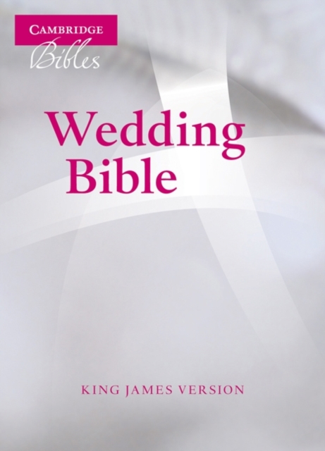 KJV Wedding Bible, Ruby Text Edition, White French Morocco Leather, KJ223:T, Leather / fine binding Book