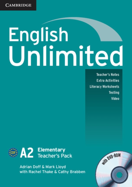 English Unlimited Elementary Teacher's Pack (Teacher's Book with DVD-ROM), Mixed media product Book