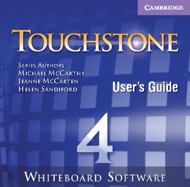 Touchstone Whiteboard Software 4 Single Classroom, CD-ROM Book