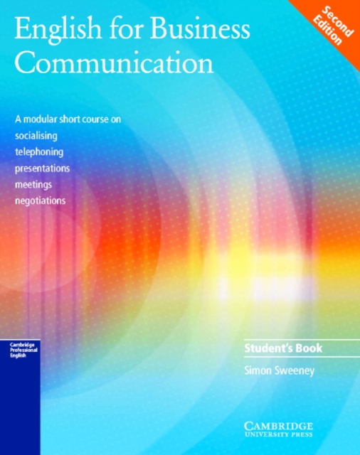 English for Business Communication Student's book, Paperback / softback Book