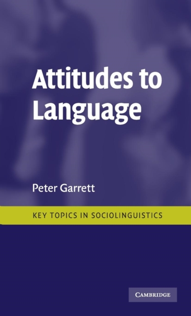 Attitudes to Language, Hardback Book