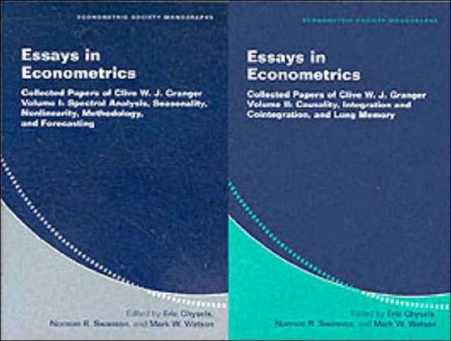 Essays in Econometrics 2 Volume Paperback Set : Collected Papers of Clive W. J. Granger, Mixed media product Book