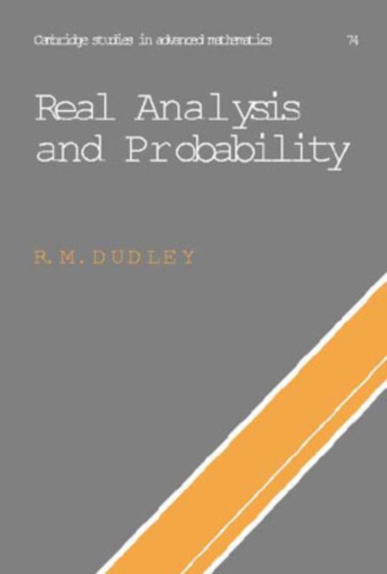 Real Analysis and Probability, Hardback Book
