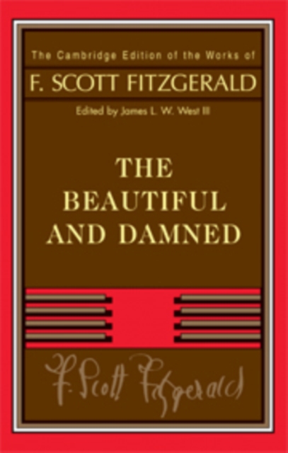 Fitzgerald: The Beautiful and Damned, Hardback Book