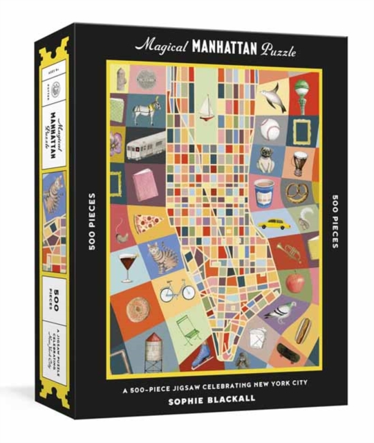 Magical Manhattan Puzzle, Jigsaw Book
