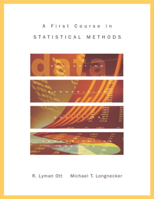 A First Course in Statistical Methods, Mixed media product Book