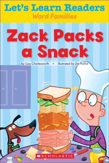 Let's Learn Readers: Zack Packs A Snack, Paperback Book