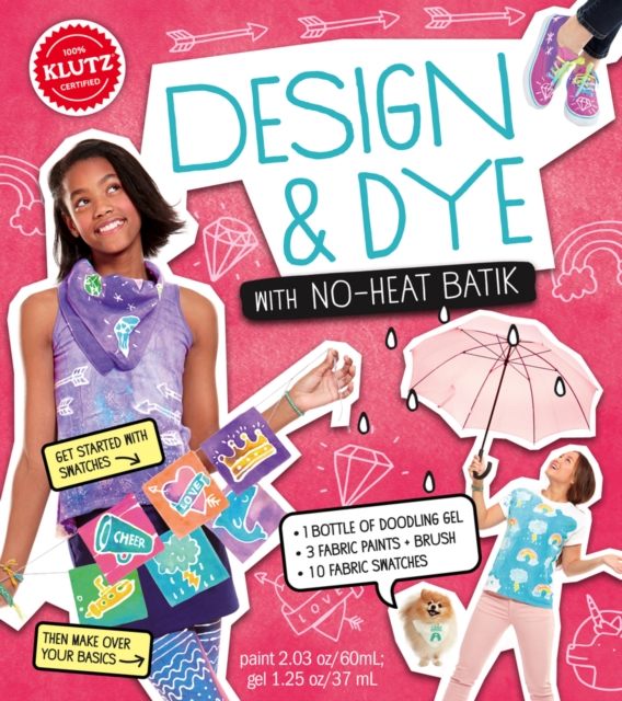 Fabric Doodles: Design & Dye with No-Heat Batik, Mixed media product Book