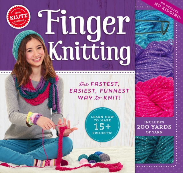 Finger Knitting, Mixed media product Book
