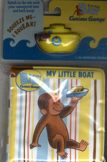 Curious Baby My Little Boat (curious George Bath Book & Toy Boat), Miscellaneous print Book