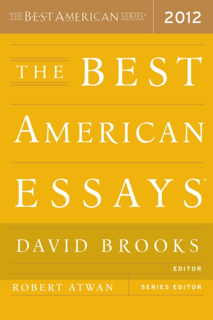 The Best American Essays 2012, EPUB eBook