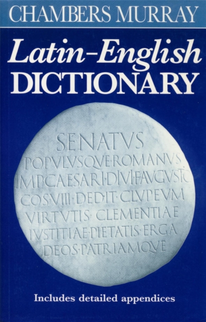 Chambers Murray Latin-English Dictionary, Paperback / softback Book