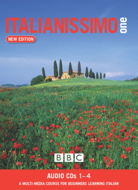 ITALIANISSIMO BEGINNERS' (NEW EDITION) CD's 1-4, CD-ROM Book