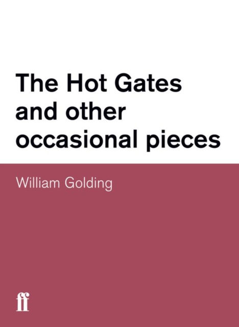 The Hot Gates and other occasional pieces, EPUB eBook