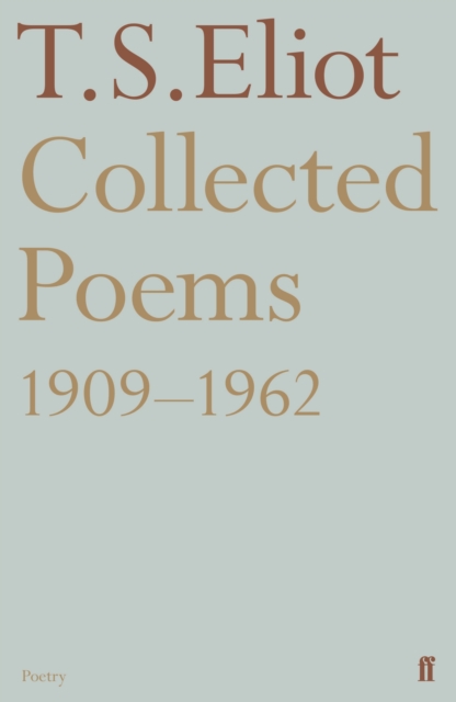 Collected Poems 1909-1962, Paperback / softback Book