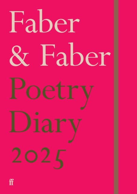 Faber Poetry Diary 2025, Hardback Book