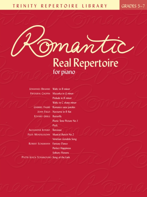 Romantic Real Repertoire, Sheet music Book