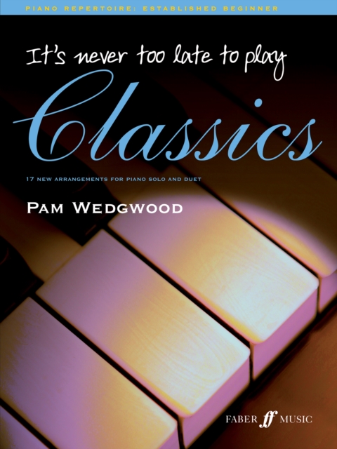It's never too late to play classics, Sheet music Book