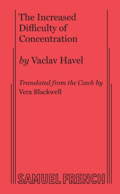 The Increased Difficulty of Concentration, Paperback / softback Book