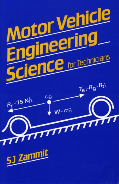 Motor Vehicle Engineering Science for Technicians, Paperback / softback Book