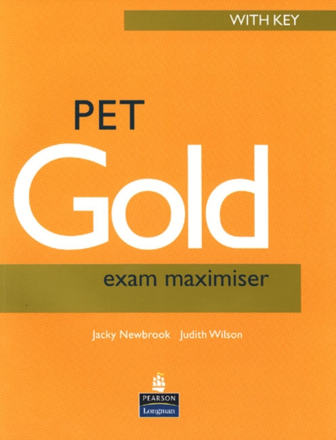 PET Gold Exam Maximiser with Key New Edition, Paperback / softback Book
