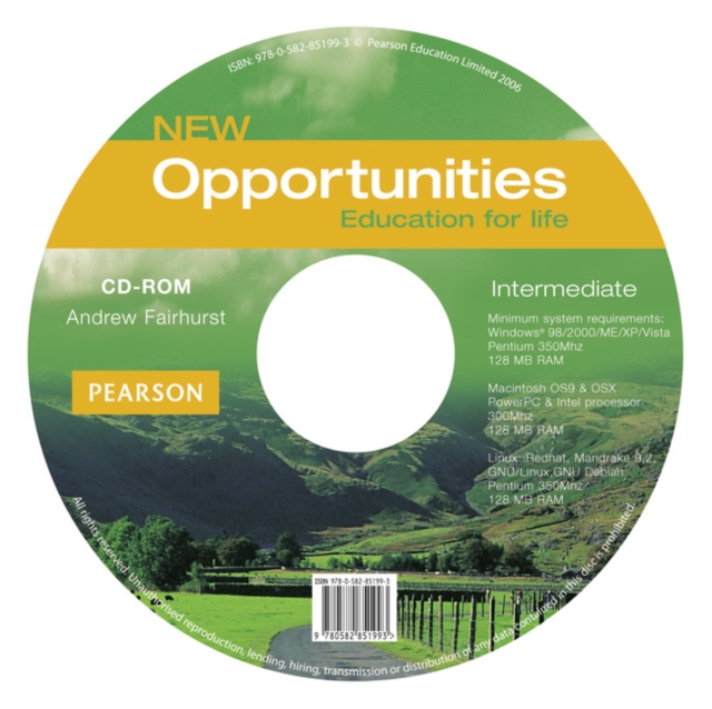 Opportunities Global Intermediate CD-ROM New edition, CD-ROM Book