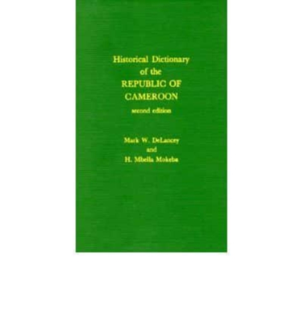 Historical Dictionary of the Republic of Cameroon, Book Book