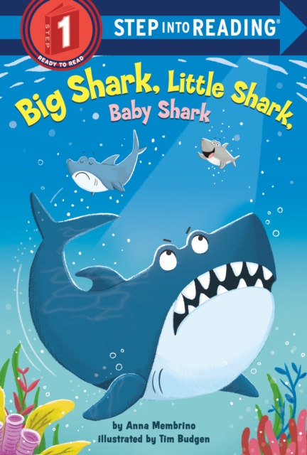 Big Shark, Little Shark, Baby Shark, Hardback Book