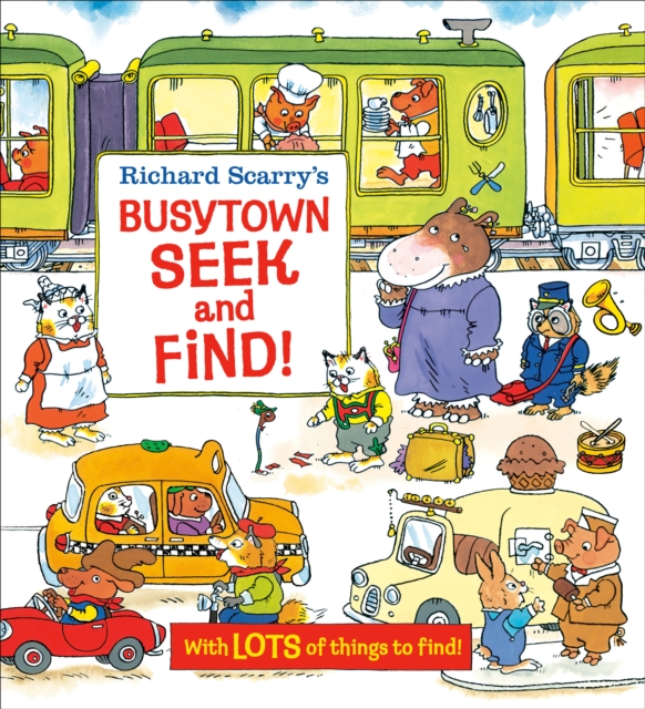 Richard Scarry's Busytown Seek and Find!, Board book Book