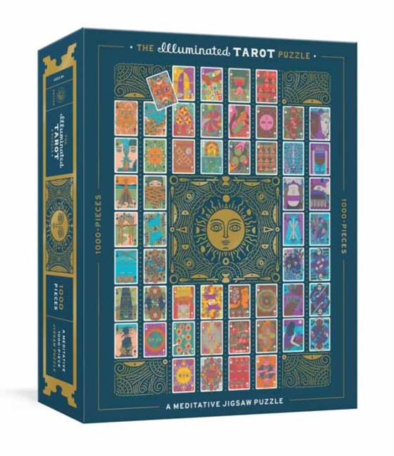The Illuminated Tarot Puzzle : A Meditative 1000-Piece Jigsaw Puzzle: Jigsaw Puzzles for Adults, Jigsaw Book